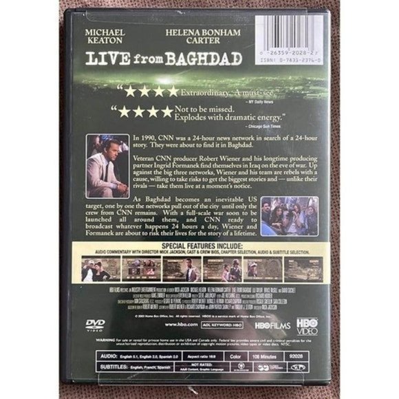 Live from Baghdad - DVD - Michael Keaton, Helena Bonham Carter - Picture 2 of 4